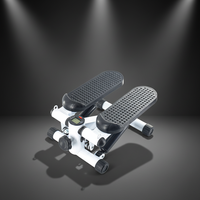 Mini stepper elliptique silencieux à faible impact Lingxi, portable, pour la maison, tonificateur de jambes, écran LCD, multifonctionnel, cardio, musculation, ABS