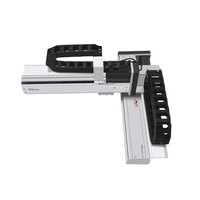 Actuador lineal de dos ejes personalizable, mesa de estructura cruzada motorizada de escenario Xy, Sistema de Posicionamiento multieje, guías lineales