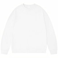 AMCLEVER Heren Langarm T-Shirt Oversized 330gsm 100% Katoen Fashion Drop Shoulder Unisex T-Shirts Kant-en-klaar Groothandel