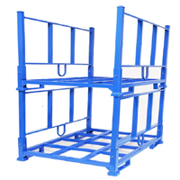 Étagère de stockage empilable pour rouleaux de tissu, capacité de charge de 1000 kg, chariot de palettisation textile pour le stockage de tissus en entrepôt