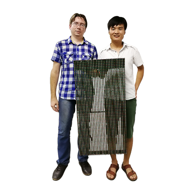 Hot Sale Galaxy Flexible Led Screen Transparent Oled Soccer Stadium Led Display P15.625 Outdoor Led Mesh/facade Tv Screen