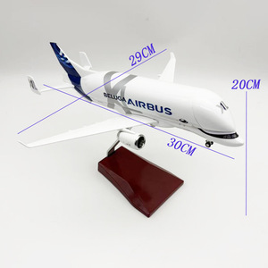 Modèle d'avion en résine personnalisé à l'échelle 1/180, 30 cm, A330-700L, grand avion <span class=keywords><strong>de</strong></span> transport, simulation, ornements, emballage en boîte couleur - Product Image 3