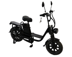 Bicicleta eléctrica de carga de 60V * 15AH con <span class=keywords><strong>Sidecar</strong></span> <span class=keywords><strong>E</strong></span> <span class=keywords><strong>Bike</strong></span> ciclomotor eléctrico bicicleta híbrida para entrega de adultos - Product Image 4