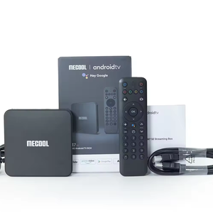 Nuovissimo Mecool KM7 se ATV S905Y4 2G 32G <span class=keywords><strong>tv</strong></span> box Smart Voice telecomando 5G wifi 11.0 Android Streaming Smart set top box KM7-SE <span class=keywords><strong>tv</strong></span> - Product Image 1