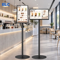Affichage de menu interactif, kiosque tactile Android commercial, NFC, support VESA, PoE pour la commande en libre-service dans les restaurants