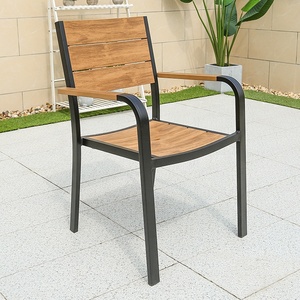 Ensemble de meubles de jardin d'extérieur en <span class=keywords><strong>bois</strong></span> de luxe imperméable et durable en <span class=keywords><strong>bois</strong></span> de teck rectangulaire 6 places ensemble <span class=keywords><strong>table</strong></span> à manger et chaises de patio - Product Image 4