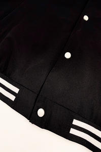 Chaqueta de béisbol para hombre, color negro, estampado, alta calidad - Product Image 6