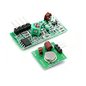 5V Smart Electronics 433Mhz RF <b>transmitter</b> and receiver Module link kit For Arduino diy 315MHZ/433MHZ 433.92MHZ <b>wireless</b> - Product Image 1