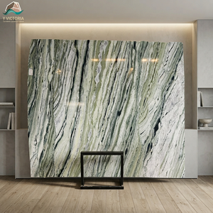 Pierre naturelle de marbre vert émeraude nuage, substitut de marbre, dalles et carreaux de marbre vert émeraude nuage pour toutes les saisons - Product Image 1