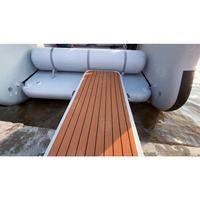 Plateforme flottante gonflable pour jet ski, ponton, quai, passerelle maritime, rampe de quai pour bateau, ponton flottant pour lac