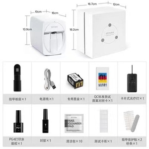 Hot Selling Professional Mobile Nail <b>Printer</b> CE Certified Electric Power WiFi Designed for Real Nail Design <b>Phone</b> Image Printing - Product Image 6