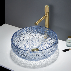 <span class=keywords><strong>Lavabo</strong></span> in Vetro a Forma di Vaso Popolare, Lussuoso <span class=keywords><strong>Lavabo</strong></span> in Cristallo, <span class=keywords><strong>Lavabo</strong></span> da Appoggio Rotondo per Bagno, <span class=keywords><strong>Lavabo</strong></span> in Vetro Cristallo - Product Image 3