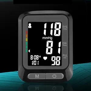 CE ISO Pulso Pressão Arterial Monitor Digital Eletrônico Médico Esfigmomanômetro BP Máquina Suprimentos Médicos OEM