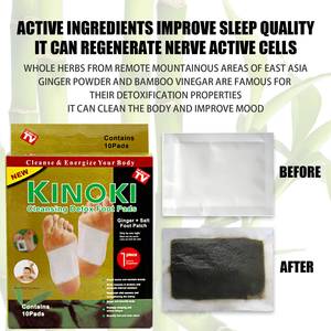 Parches Herbales Kinoki para Dormir, Almohadillas para Pies con Hierbas Chinas Tradicionales Africanas para el Alivio del Insomnio y la Desintoxicación, Venta al Por Mayor - Product Image 3