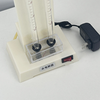 Démonstrateur d'électrolyse de l'eau avec électrode en platine et alimentation électrique, ressource pédagogique pour expériences scolaires