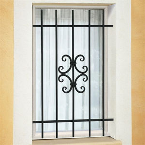 Ventanas y Puertas Horizontales de Acero Forjado Personalizadas para el Hogar, Diseño de Rejilla Antirrobo para Uso Exterior - Product Image 5