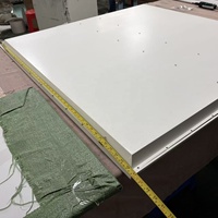 Lámpara de Techo Empotrada de Ingeniería de 90x90cm 1.2x1.2m 1200mm, Panel Plano Grande de Aluminio Ultrafino para Oficina y Vestíbulo