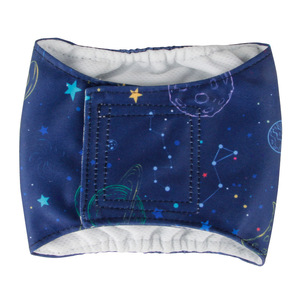 Étanche pour la formation de pot Couches pour chiens mâles Réutilisable Lavable Étanche Absorbant Bandes de ventre pour animaux de compagnie avec doublure à haute absorption - Product Image 2