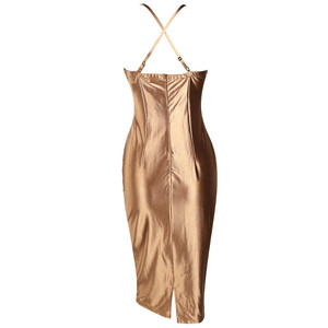 Abito Aderente Sexy Lunghezza al Ginocchio - Product Image 3