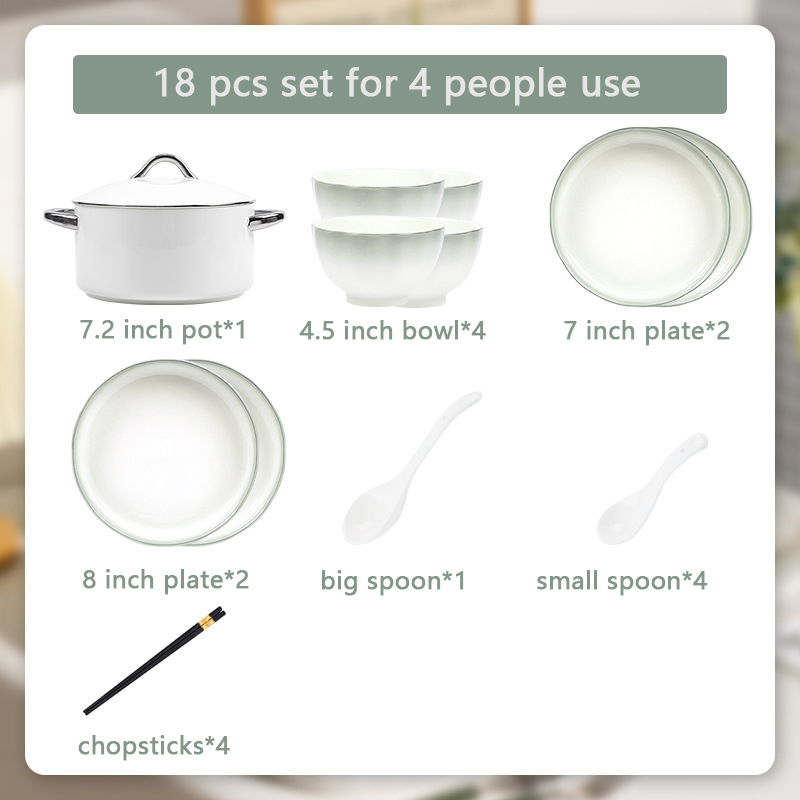 blanc-18 pièces