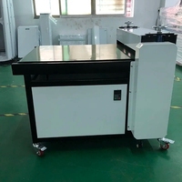 Machine de pressage à plat pour papier, alimentation par convoyeur, prix abordable