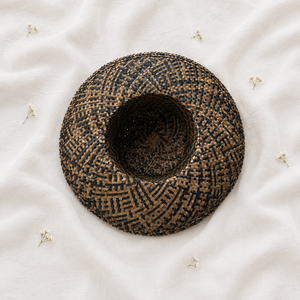 Sombrero de Pescador Tejido a Mano, Bordado a Mano, con Borde Ancho, para Cabezas de 48-50cm de Circunferencia, Ideal para Playa, Viajes, Verano - Product Image 3