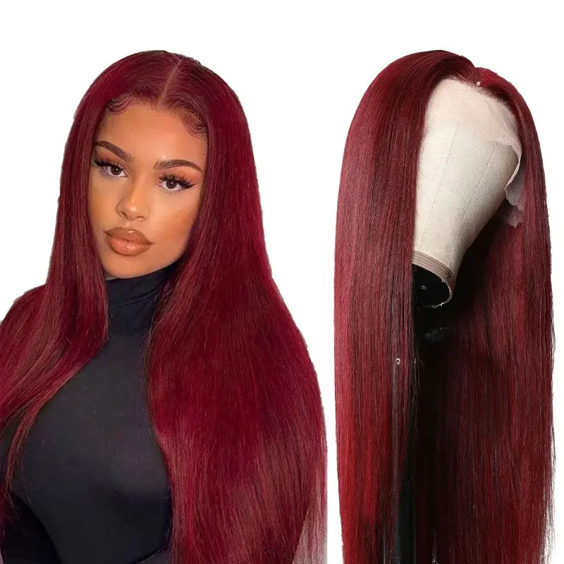 99j color 13x4 frontal 8 12 16 20 24 28 inch natural bone straight wig for black women lace front human hair wigs