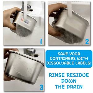 Étiquettes biodégradables compostables et solubles dans l'eau en amidon de maïs respectueuses de l'environnement pour l'emballage des aliments - Product Image 2