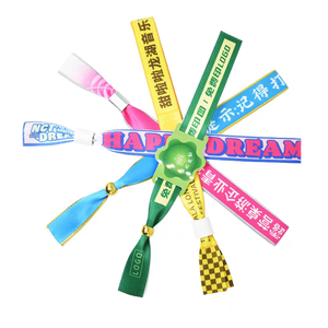 Pulsera de Cinta Tejida Desechable Estilo Náutico para Festival de Música, Maratón, Impermeable, Color Personalizado, Identificación - Product Image 5