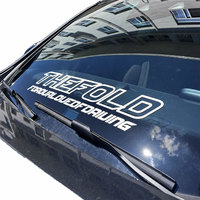 Pegatinas Personalizadas para Parachoques de Coche con Logotipo Empresarial, Resistentes a la Intemperie, Pancartas de Vinilo Impresas con Protección UV, Pegatinas Autoadhesivas Ecológicas para Ventanas