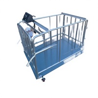 Balance électronique pour animaux d'élevage, balance pour porcs avec clôture, OEM, haute précision, affichage LCD/LED 500g, taille personnalisable