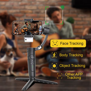 Télécommande sans fil M3 Stabilisateur de téléphone Trois axes Anti-shake Gimbal Handheld Shooting LIVE AI Face Tracking Selfie Stick - Product Image 3