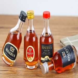 Bouteilles en verre de vin et de gin personnalisées de 350ml 500ml 700ml 750ml avec joint en liège Bonne qualité à prix raisonnable Logo personnalisé Bienvenue - Product Image 6