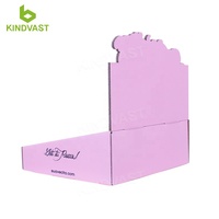 Conception d'usine comptoir personnalisé table dessus carton cosmétique présentoir rouge à lèvres présentoir échantillon gratuit!