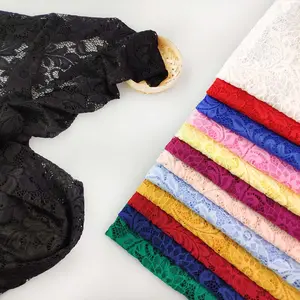 Tissu africain en dentelle spandex pour femme, nouvelle collection, marché en ligne