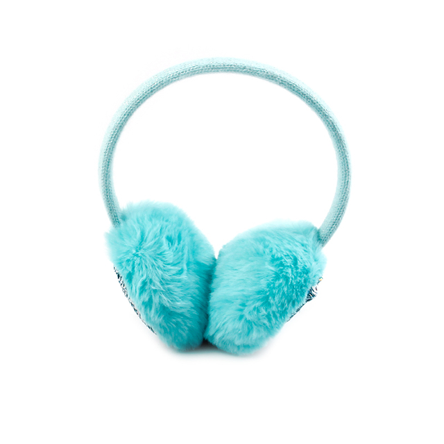 Lovely Folding Faux Fur Warm Ear Muffs Custom Logo Winter Earmuffs