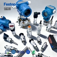 Pressure Measuring Instruments Stainless Steel Mechanical Analog Pressure Gauges for Gas Liquid Electric Contact Pressure Gauge