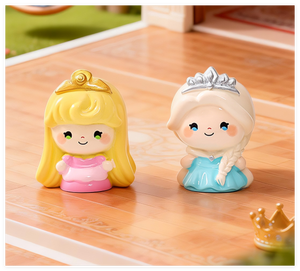 ของสะสมการ์ตูนน่ารัก ของเล่นเด็ก ของขวัญวันเกิด ตุ๊กตาเรซิ่น 3 มิติ ขนาดเล็ก เจ้าหญิงสาวน้อย สำหรับใส่ในถุงเซอร์ไพรส์ - Product Image 4
