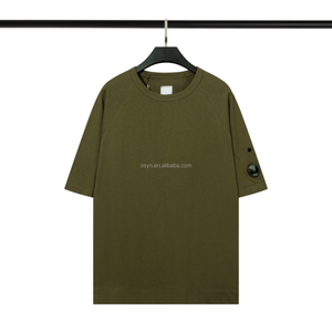 <span class=keywords><strong>T</strong></span>-shirt décontracté à col rond <span class=keywords><strong>C</strong></span>. <span class=keywords><strong>P</strong></span> Summer New Lens, en pur coton, confortable et polyvalent, manches courtes, unisexe - Product Image 4