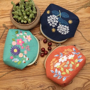 Lu Embroidery DIY Handmade Material Package Cartoon Plant Patterns Customizable High Quality Fabric for Cross Stitch Projects