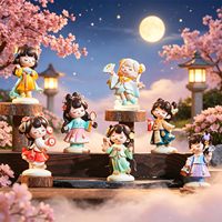 Figurine Annie Baby Élégance Classique, Boîte Mystère, Figurine Mignonne Hanfu Chinois, Boîte Surprise pour Cadeaux Filles