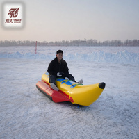 Wild Blade Snow Aufblasbare Ball-Serie „God Wealth Snow Ride“ 3-5m Durchmesser 6-20 Personen Kältebeständig 0,9mm PVC Doppelschichtiger Boden