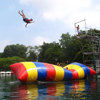 Blob aquatique gonflable de haute qualité, hermétique, pour parc aquatique, équipement de parc aquatique, coussin de saut, blob pour location de fête