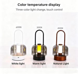 โคมไฟตั้งโต๊ะ LED 2w แบบสัมผัส วัสดุ ABS และโลหะ ชาร์จด้วย Type-C สำหรับห้องนอน ห้องรับประทานอาหาร ราคาประหยัด ดีไซน์สวยงาม - Product Image 4