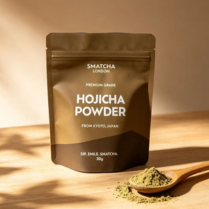 Bolsa de mylar con cierre hermético de alta barrera de 30g para té, bolsa personalizada con impresión de alta calidad para envasar polvo de matcha - Product Image 2