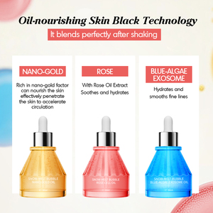 Olio Viso Anti-Età Private Label 30ml, Siero Idratante per la Cura della Pelle con Gocce Cosmetiche per Olio Essenziale e Siero - Product Image 2