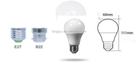 Ampoules led pour la maison 85-265V lampe écologique 3W5W15W20W ampoule avec design