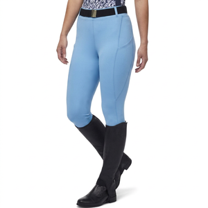 Leggings d'équitation taille haute pour femmes, respirants, avec grip en silicone, flexibles, pour l'entraînement équestre - Product Image 1