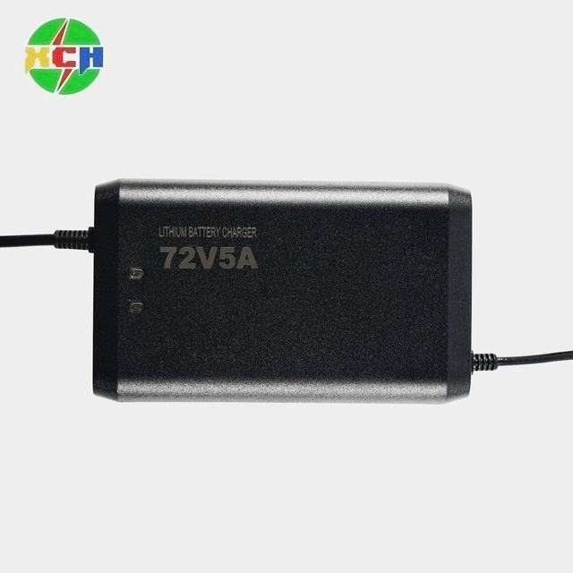 72V5A Lithium Battery Charger With High Temperature protection for E-Bike&E-Scooter