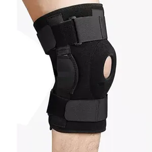 Hot-Selling Open Scharnier Kniesteun Brace Voor Pijnverlichting Medische Orthopedische Kniesteun